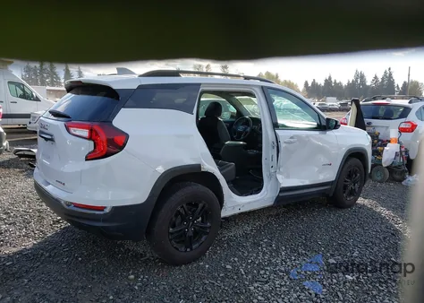 2023 GMC Terrain Awd At4 из США, поврежденный, VIN 3GKALYEGXPL252677